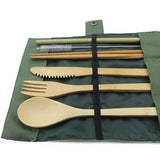 Bamboo cutlery Set